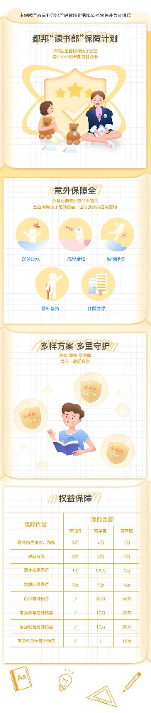 都邦“读书郎”保障计划